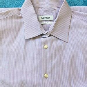 ⭐HP⭐ Calvin Klein Purple Dress Shirt - Sz 16